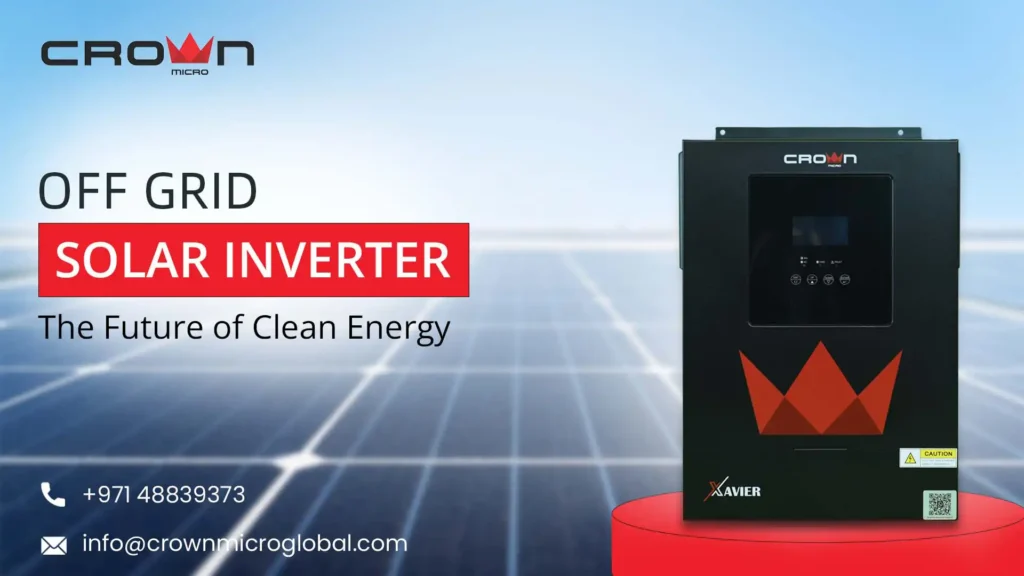 Off grid crown inverter