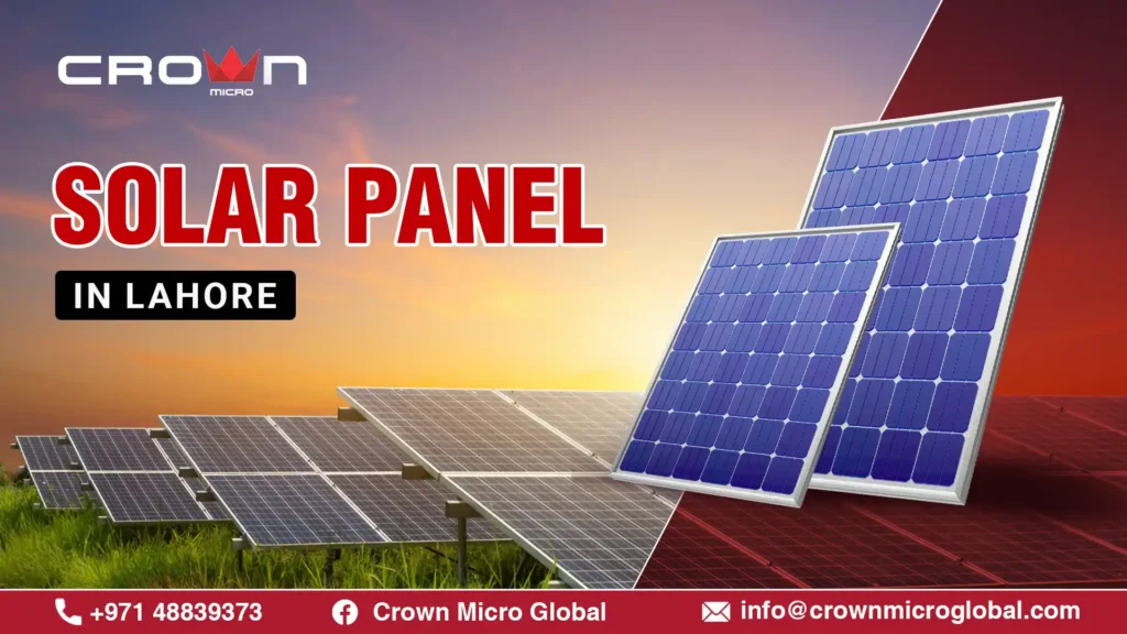 solar panel in Lahore